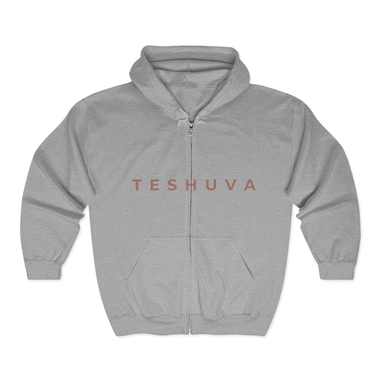 Unisex TESHUVA/Nafalti Vekamti Full Zip Hooded Sweatshirt