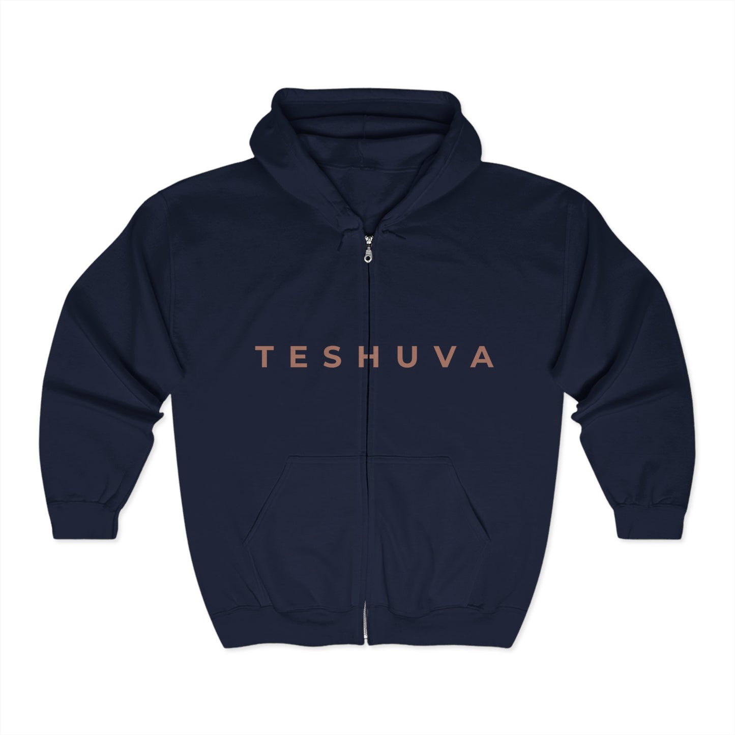 Unisex TESHUVA/Nafalti Vekamti Full Zip Hooded Sweatshirt